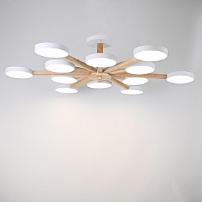 Люстра на штанге Imperiumloft TURNA White TURNA-B01