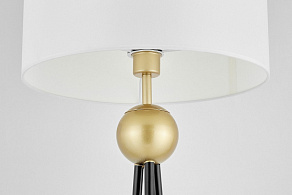 Торшер LUMINA DECO Belforte LDF 5527 GD+WT