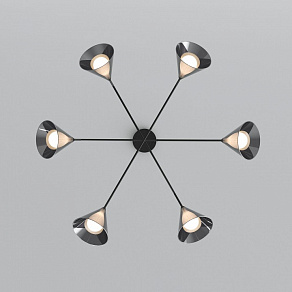 Подвесная люстра Eurosvet Enigma 70161/6 черный