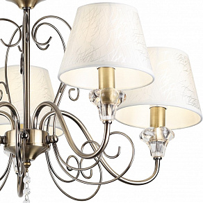 Подвесная люстра Rivoli Stefania P5 AB Б0038378