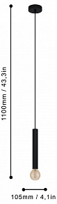 Подвесной светильник Eglo Cortenova 98056
