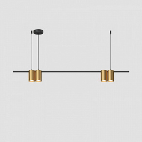 Подвесной светильник Denkirs Orbit DK4061-BK+SG