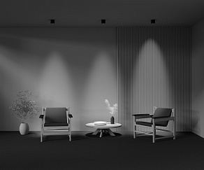 Накладной светильник Maytoni Lens C217CL-15W4K-B