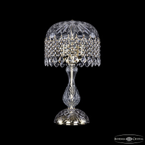 Настольная лампа декоративная Bohemia Ivele Crystal 1478 14781L1/22 G Leafs