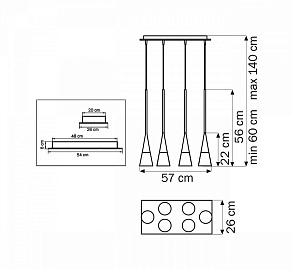 Подвесной светильник Lightstar Conicita 804167