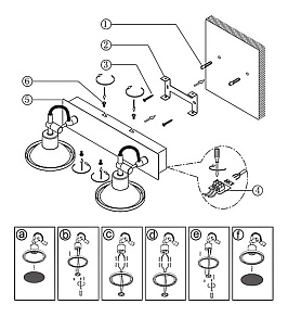 Бра Globo Aaron 56953-2