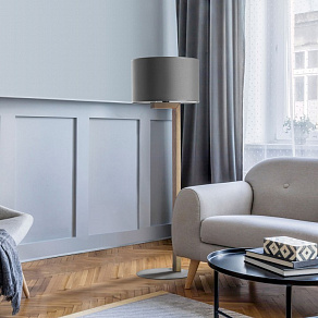 Торшер TK Lighting Troy 5032 Troy Gray