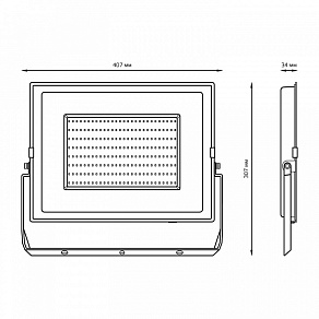 Настенно-потолочный прожектор Gauss  613100200P