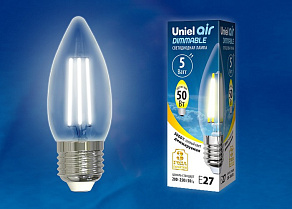 Лампа светодиодная Uniel  E27 5Вт 3000K UL-00003643