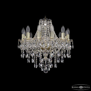 Подвесная люстра Bohemia Ivele Crystal 1415 1415/12/165 G