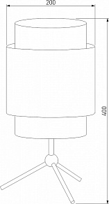 Настольная лампа декоративная TK Lighting Boho Black 5567 Boho Black