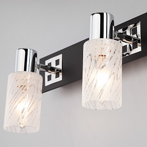 Спот Eurosvet Скарлет 20020/3 хром/венге