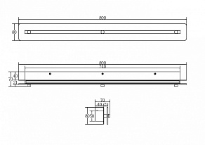 Накладной светильник Maytoni Maya P091WL-L21CH3K