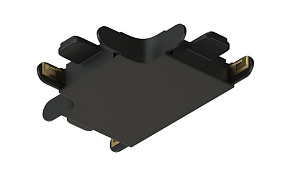 Соединитель T-образный для треков накладных Denkirs AIR BASE TR5233-BK