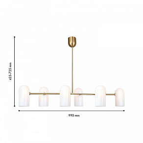 Люстра на штанге F-promo Barfila 4619-6P