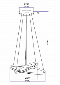 Подвесной светильник Globo Ralph 67192-42