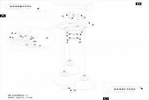 Подвесной светильник Eglo Priddy-P 49084