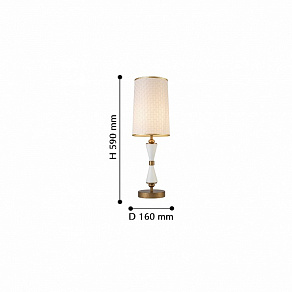 Настольная лампа декоративная Favourite Milena 2527-1T