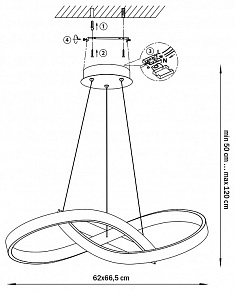 Подвесной светильник Lightstar Saturno 749487