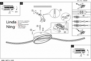 Накладной светильник Eglo ПРОМО Selvina 96309