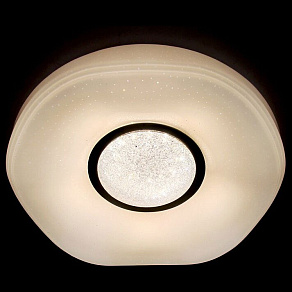 Накладной светильник Ambrella Orbital Crystal Sand FS1237 WH 72W D490