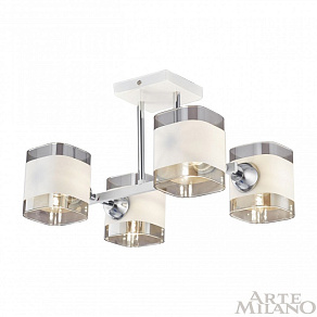 Потолочная люстра Arte Milano AMALFI-329809 329809/4 WH+CR