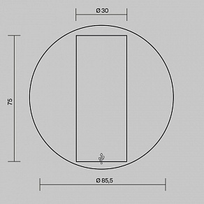 Бра Maytoni Twist C081WL-L3WBS3K