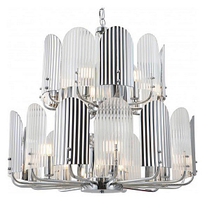 Подвесная люстра iLamp Dolce 15571-12 CR+MULT