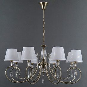 Подвесная люстра ILLUMICO CASTOR IL0193-8PSQ-24 AB CASTOR