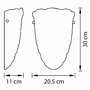 Накладной светильник Lightstar Murano 604623