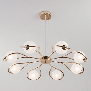 Подвесная люстра Eurosvet Camomile 70089/8 золото