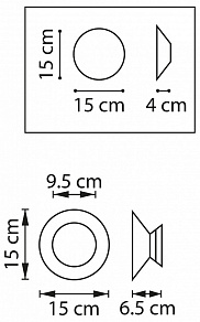 Накладной светильник Lightstar Celesta 809108