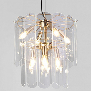 Подвесная люстра Eurosvet Claire 60170/8 золото