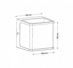 Накладной светильник Italline  IT3007B