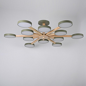 Люстра на штанге Imperiumloft TURNA Khaki TURNA-B01