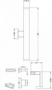 Подсветка для зеркала Deko-Light Mirror 687063