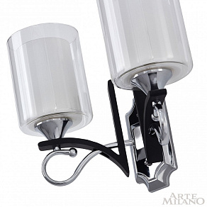 Бра Arte Milano Florentia-9167 309167/2W Bk/Ni