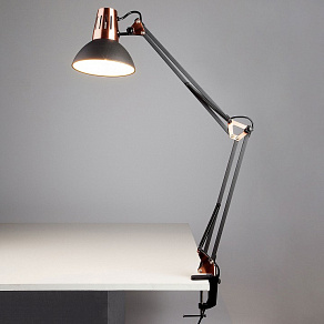 Настольная лампа офисная Eurosvet Worker 01020/1 черный