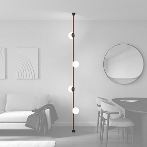 Светильник на растяжке Denkirs Belty SET DK55SET09-01-BR