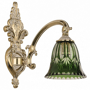 Бра Bohemia Ivele Crystal 7209 7209B14/1/175 GW P2 D Clear-Green/H-1I