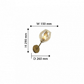 Бра Favourite Traube 2360-1W