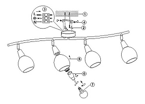 Спот Globo Elliott 54351-4
