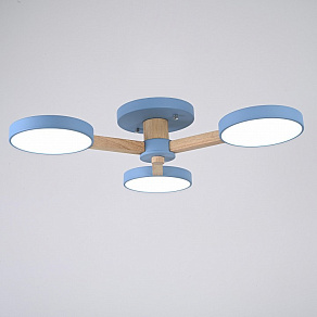 Люстра на штанге Imperiumloft TURNA Blue TURNA01