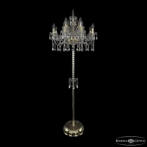 Торшер Bohemia Ivele Crystal 1413 1413T2/8+4/200-165 G