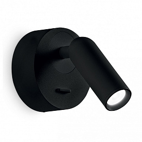 Бра Ideal Lux Bean Round BEAN ROUND AP NERO