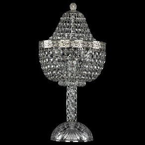 Настольная лампа декоративная Bohemia Ivele Crystal 1928 19281L4/H/20IV Ni
