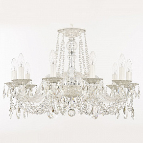Подвесная люстра Bohemia Ivele Crystal AL1602 AL16302/10/240 WG