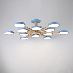 Люстра на штанге Imperiumloft TURNA Blue TURNA-B01