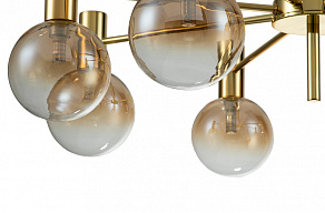 Люстра на штанге Indigo Collana 13015/8R Gold