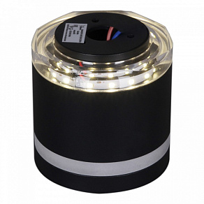 Накладной светильник Reluce  53001-9.5-001LD GX53+LED3W BK